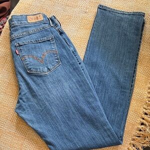 Levi's Indigo Straight Leg Jeans